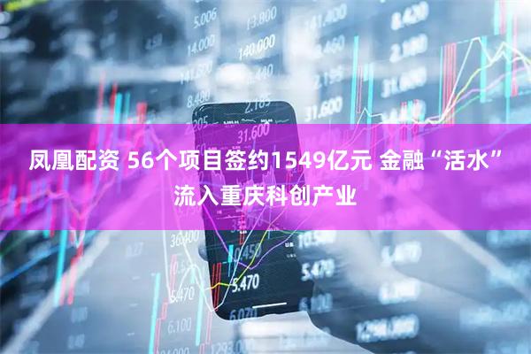 凤凰配资 56个项目签约1549亿元 金融“活水”流入重庆科创产业